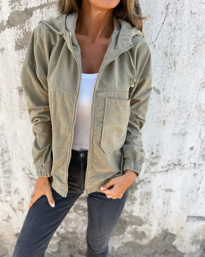 Veralisa™ Corduroy Jasje met Stijl