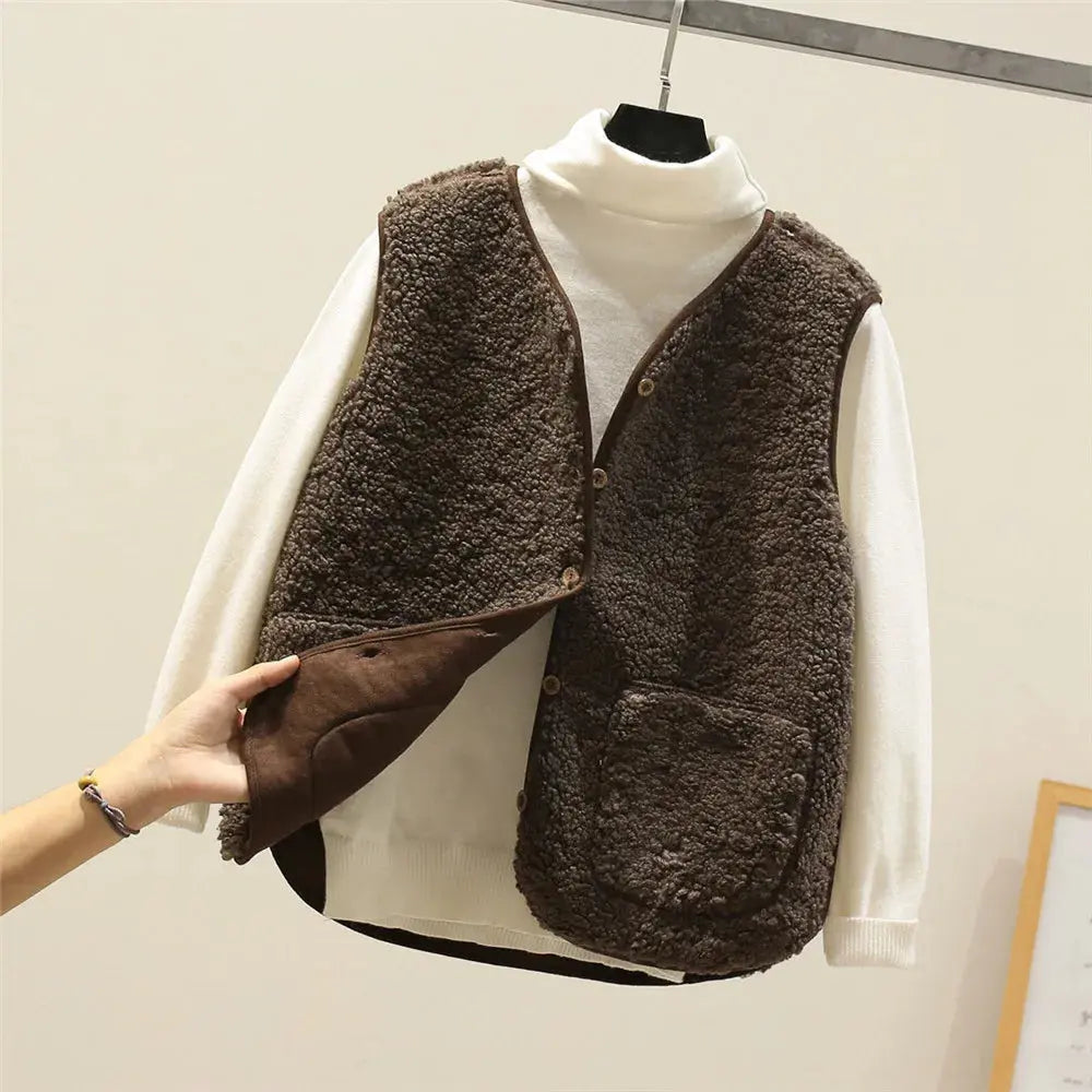 Viola™ fleecevest met zakken