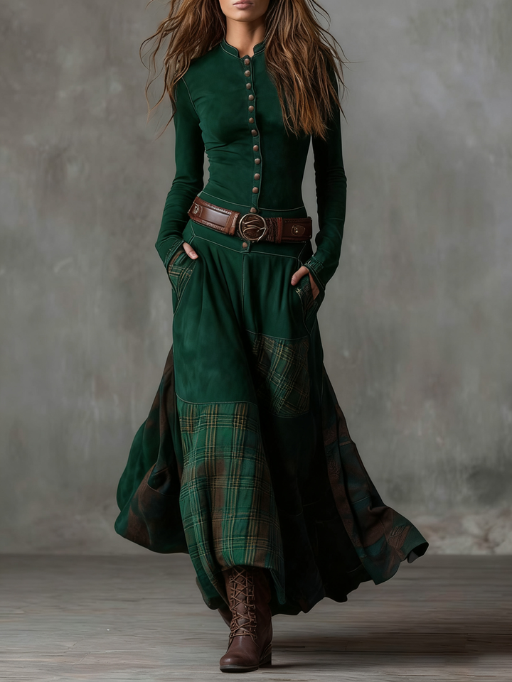 Virella™ Vintage Maxi-jurk