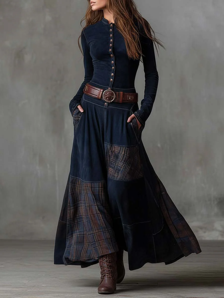 Virella™ Vintage Maxi-jurk