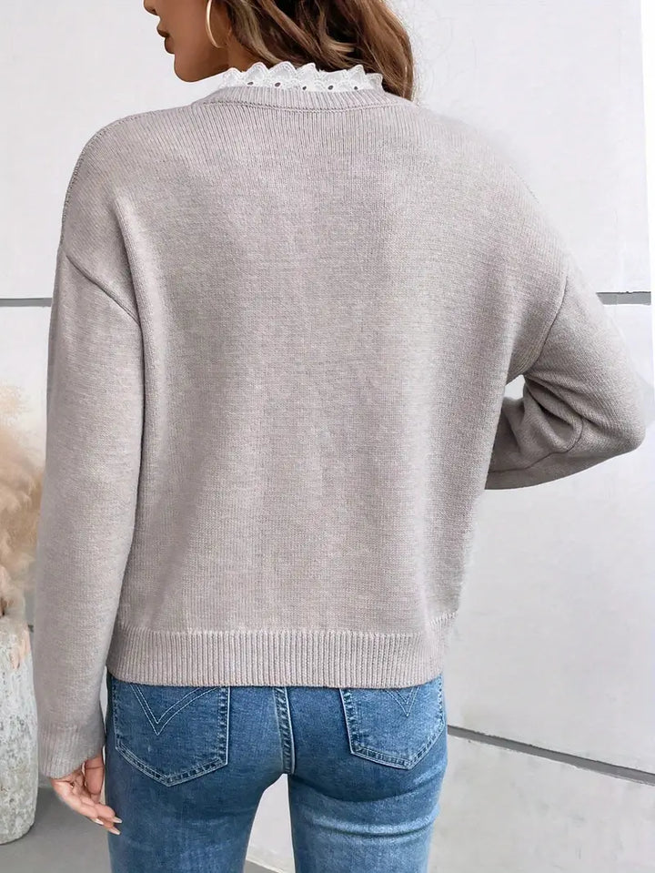 Lacira™ Chique Trui met Kraag