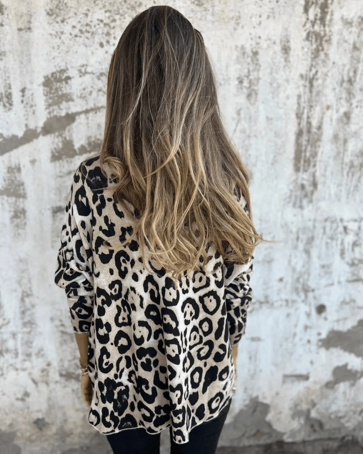 Zerelis™ Top met Luipaardprint
