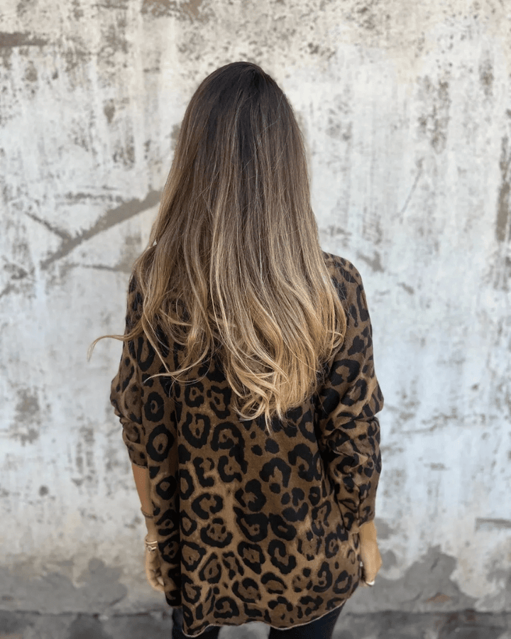 Zerelis™ Top met Luipaardprint