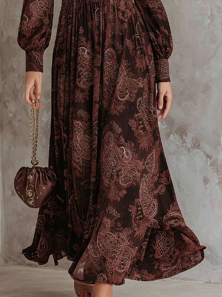 Amvexa™ Paisley Maxirok met rits