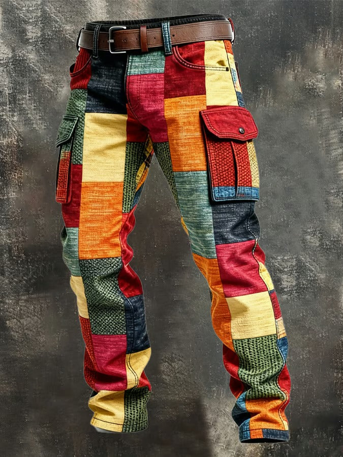 Noqra™ Patchwork Cargo Broek