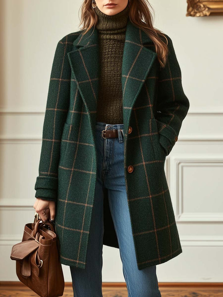 Selvik™ Retro Tweed Jas