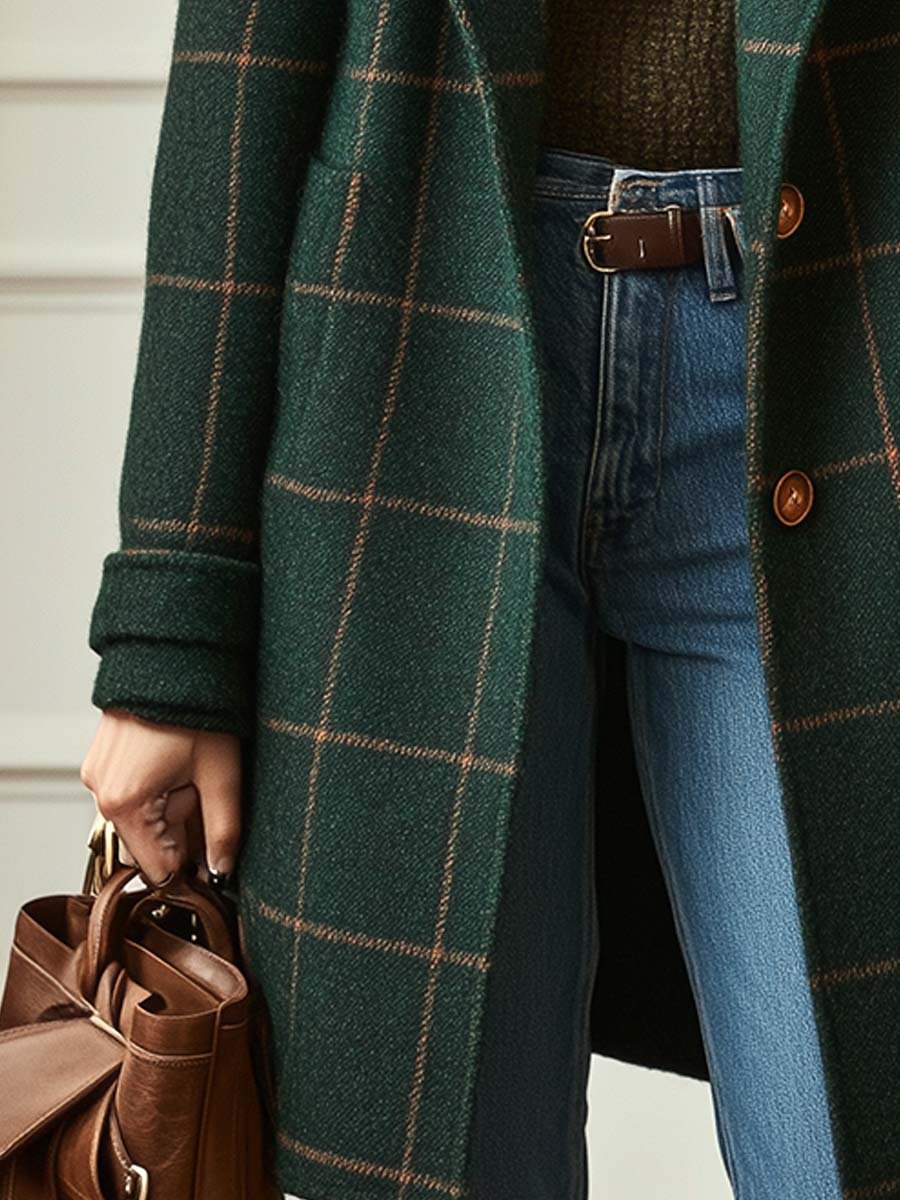 Selvik™ Retro Tweed Jas