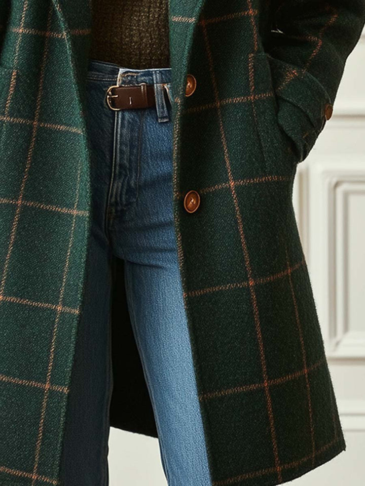 Selvik™ Retro Tweed Jas