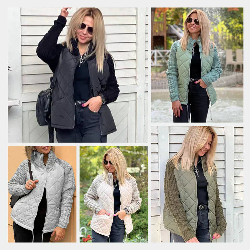 Veylorn™ Patchwork Gewatteerde Jas