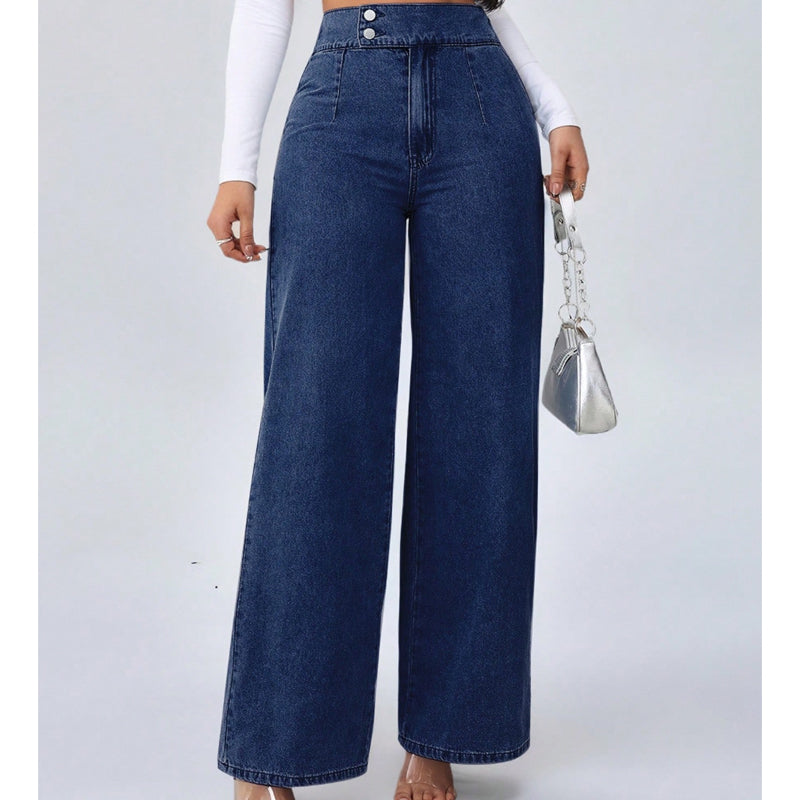 Wexia™ High-Waist Wide Jeans